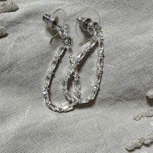 Crystal teardrop earrings